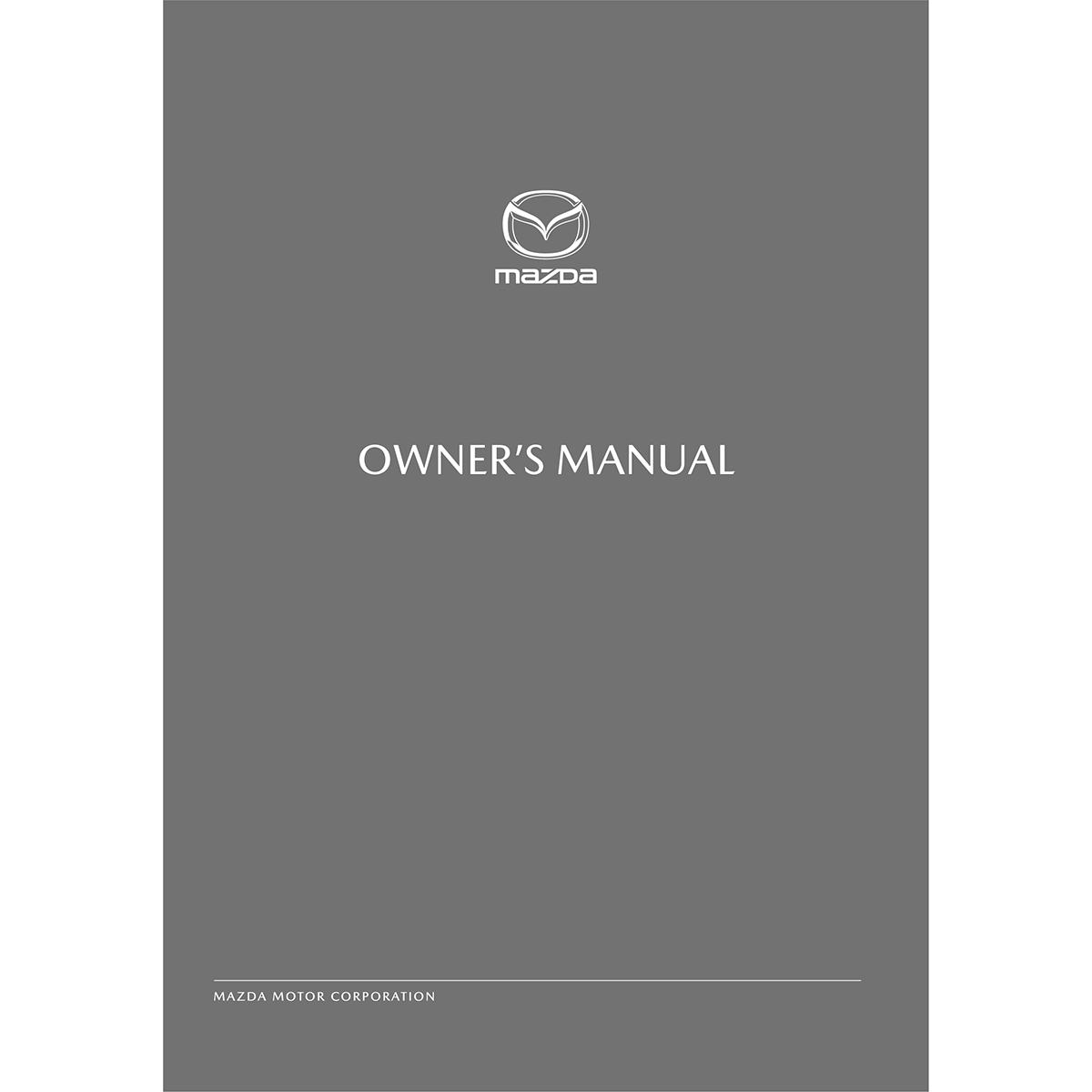 2016 CX-3 OWNER'S MANUAL